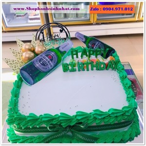 Bánh Sinh Nhật Hình Lon Bia Chai Rượu - LK44